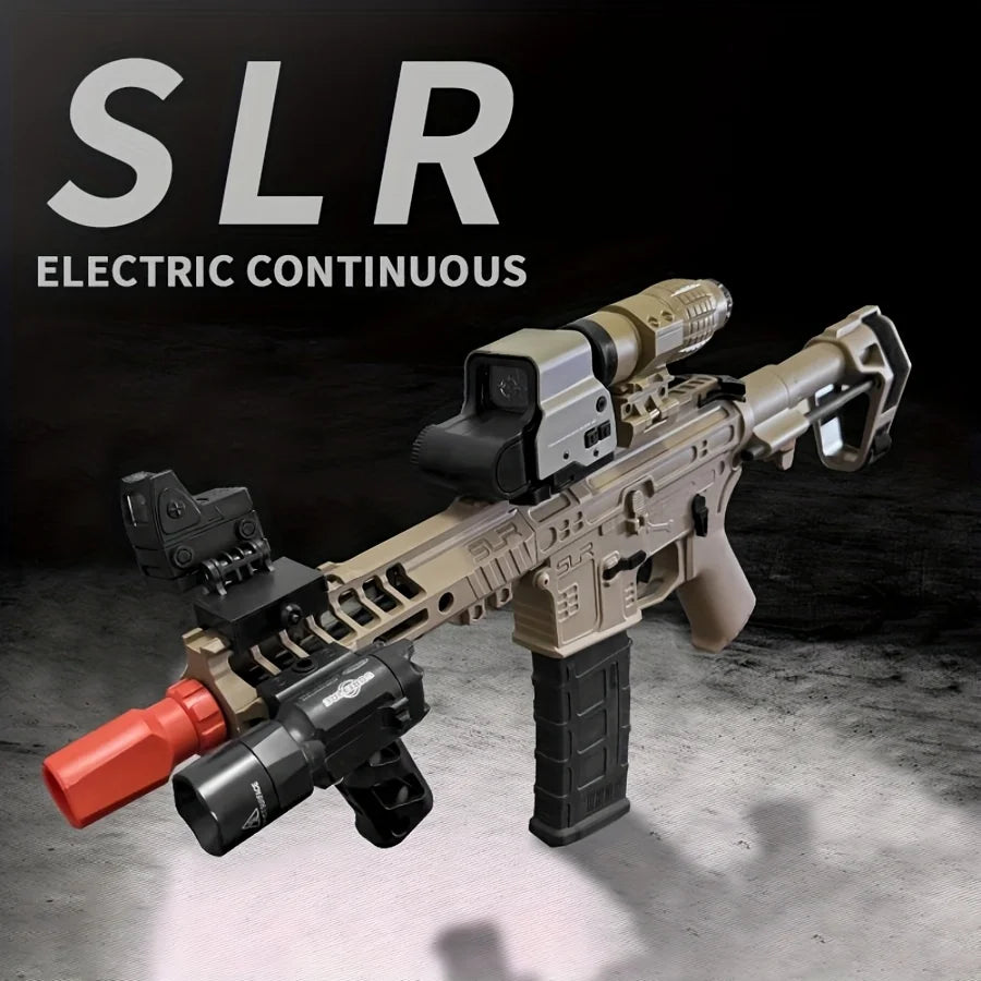 Electric Gel Ball Toy Rifle – High-Speed Auto & Manual