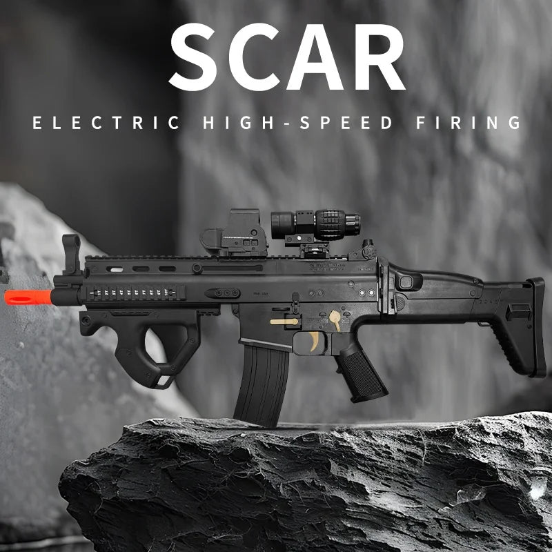 Electric Gel Ball Blaster Rifle – High-Speed Auto Fire