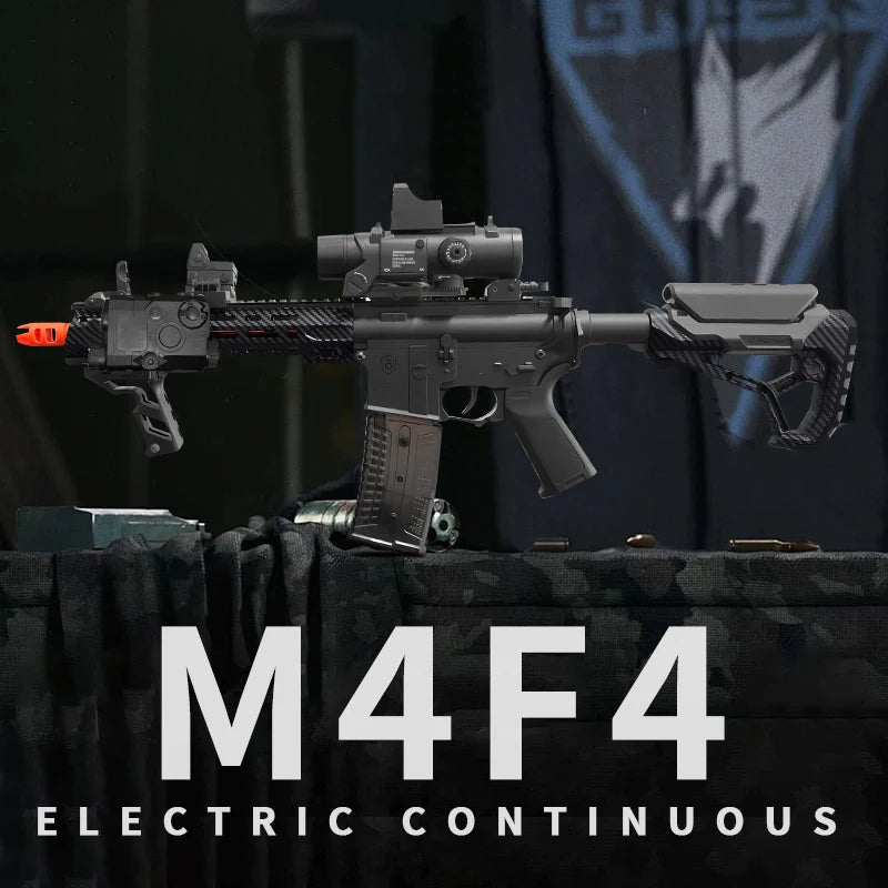 Electric Gel Ball Toy Rifle Gun – Automatic Burst Fire
