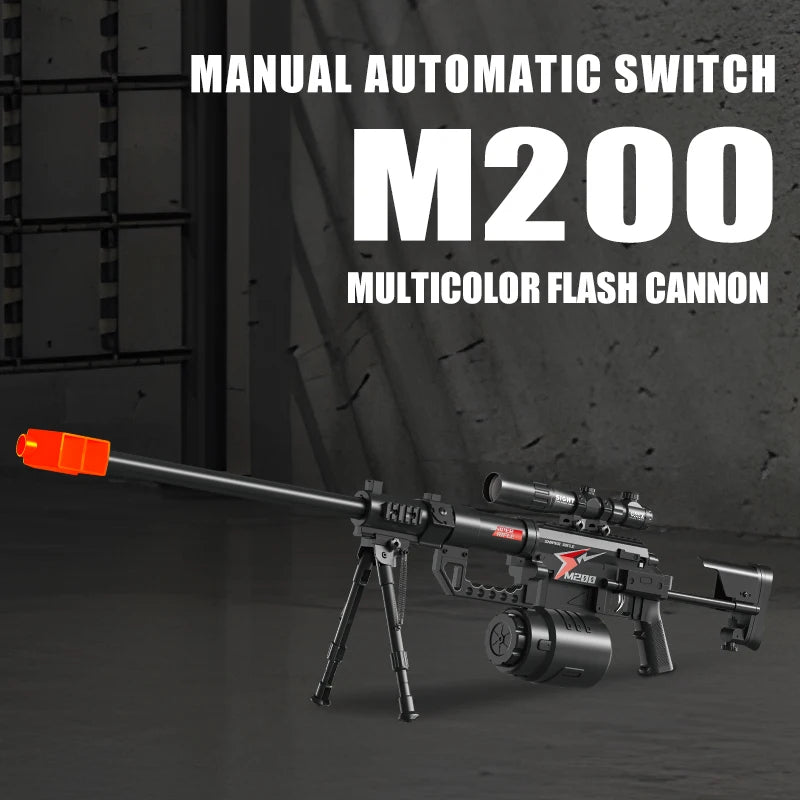 Electric Gel Ball Toy Rifle – Manual And Automatic Modes