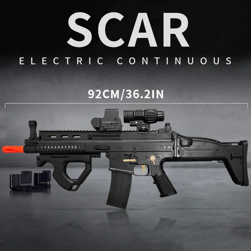 Electric Gel Ball Blaster Rifle – High-Speed Auto Fire