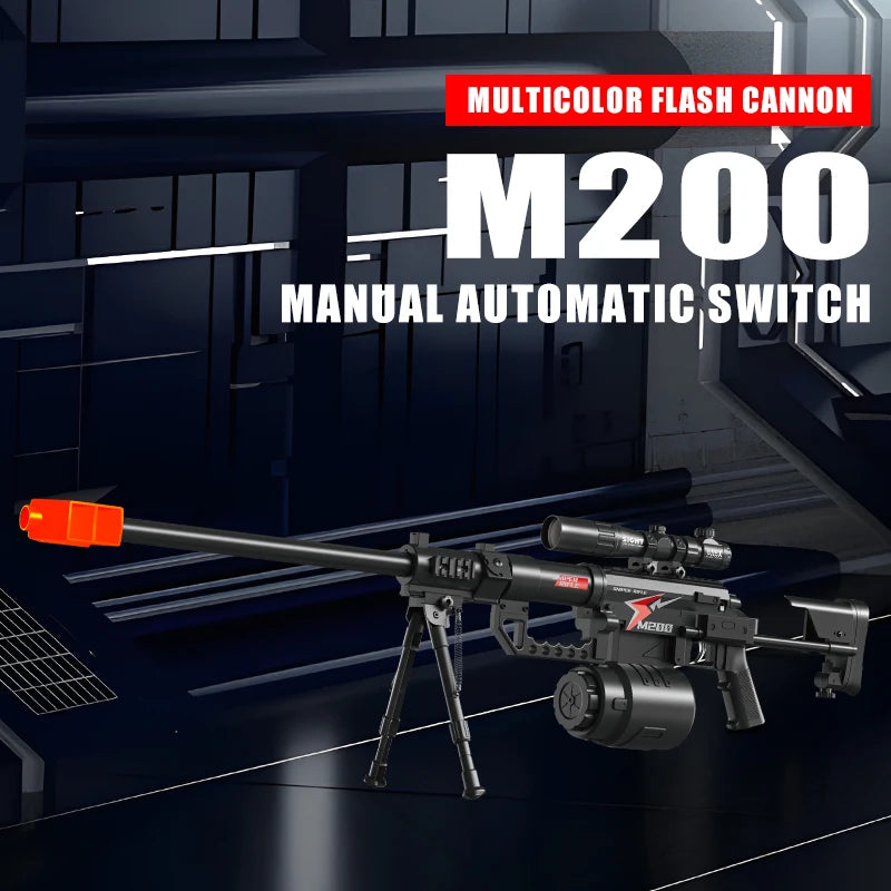 Electric Gel Ball Toy Rifle – Manual And Automatic Modes