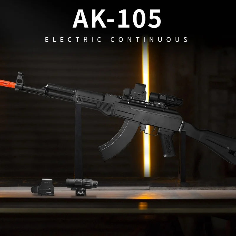 Electric Gel Ball Toy Rifle – Automatic High-Speed Fire
