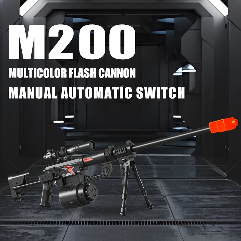 Electric Gel Ball Toy Rifle – Manual And Automatic Modes