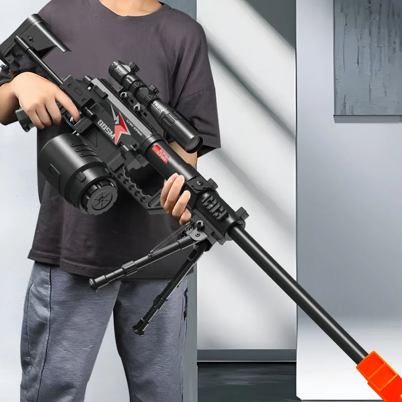 Electric Gel Ball Toy Rifle – Manual And Automatic Modes