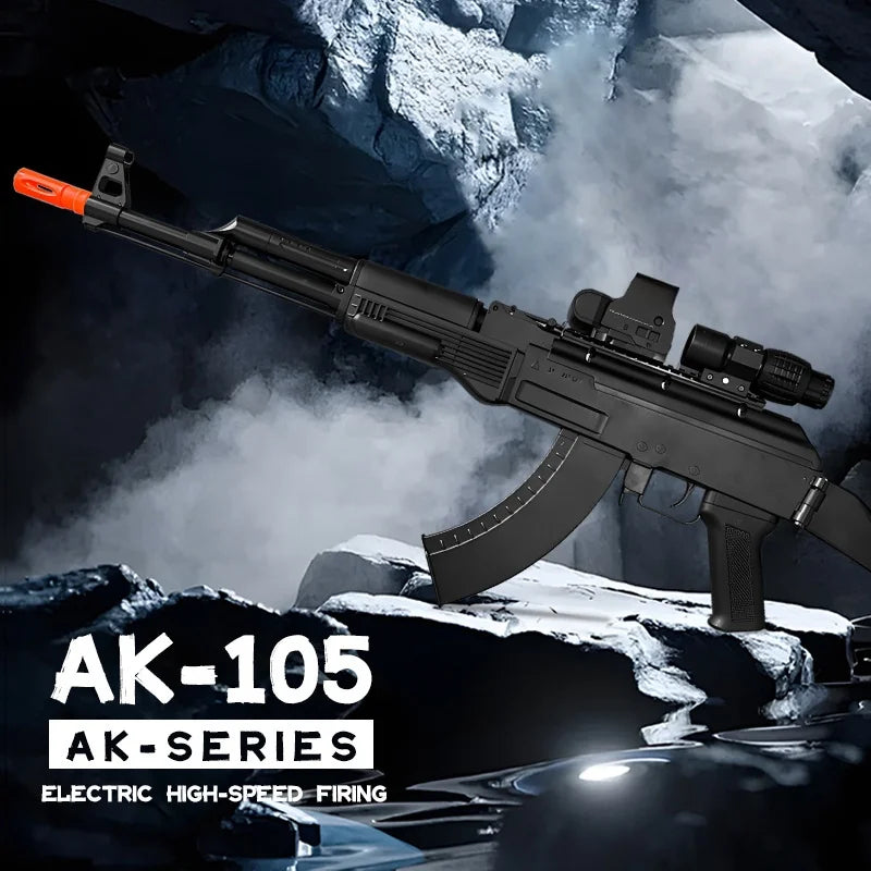 Electric Gel Ball Toy Rifle – Automatic High-Speed Fire